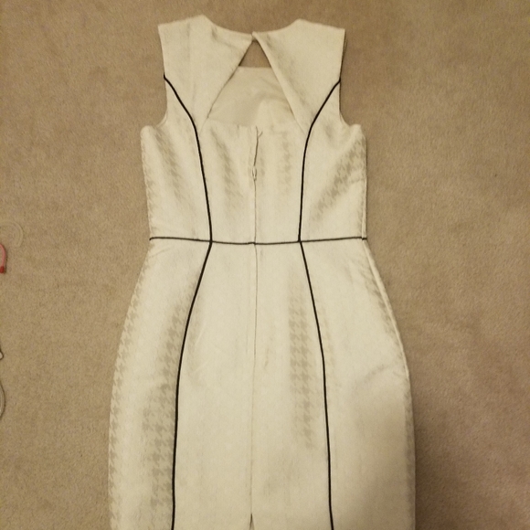 H&M white houndstooth dress BNWT - Picture 4 of 5